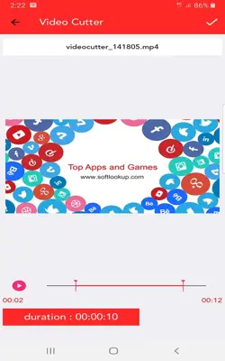Video Editor android App screenshot 2